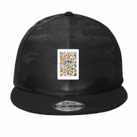 Antique Crustacean Print Polyphemus Occidentalis Atlantic Horseshoe Cr Camo Snapback | Artistshot