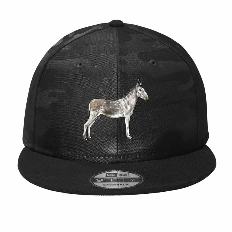 Andalusian Donkey Camo Snapback | Artistshot