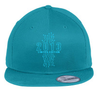 Birthday Year 2013 Limited Edition Gaming Gift Nerd Computer T Shirt Flat Bill Snapback Cap | Artistshot