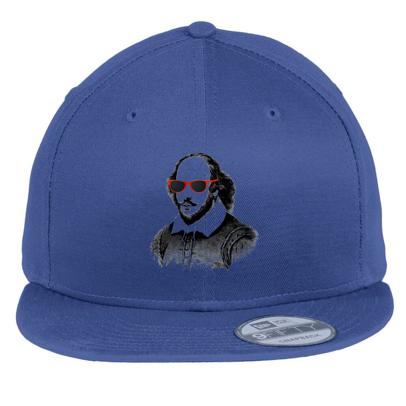 Shakespeare Flat Bill Snapback Cap by saterseim | Artistshot