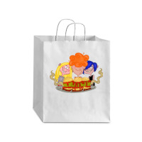 Day Gift Cheerleader Orange Mens My Favorite Debie Paper Bag - 10 X 5 X 13 | Artistshot