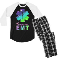 Emt T  Shirt Forever An E M T T  Shirt Men's 3/4 Sleeve Pajama Set | Artistshot