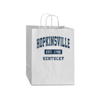 Hopkinsville Kentucky Ky Vintage Athletic Sports Design T Shirt Mart Paper Bag -13 X 7 X 17 | Artistshot