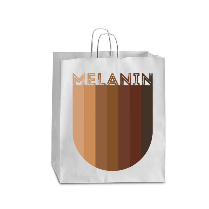 Drippin Melanin Shirt For Women Pride   Gifts Black History Essential Queen Paper Bag - 16 X 6 X 19 1/4 | Artistshot