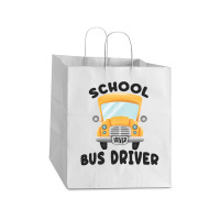 School Bus Driver Take Out Paper Bag - 14 X 10 X 15 1/2 | Artistshot