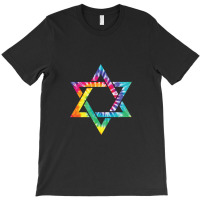 Jewish Star Tie Dye Hanukkahjewish Holidays Hippie T-shirt | Artistshot