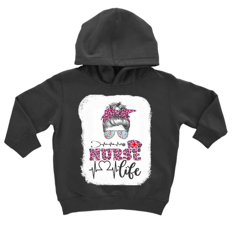 Nurse T  Shirt Nurse Life Leopard Registered Nurse, Cna, Nursing Schoo Toddler Hoodie | Artistshot