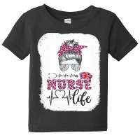 Nurse T  Shirt Nurse Life Leopard Registered Nurse, Cna, Nursing Schoo Baby Tee | Artistshot