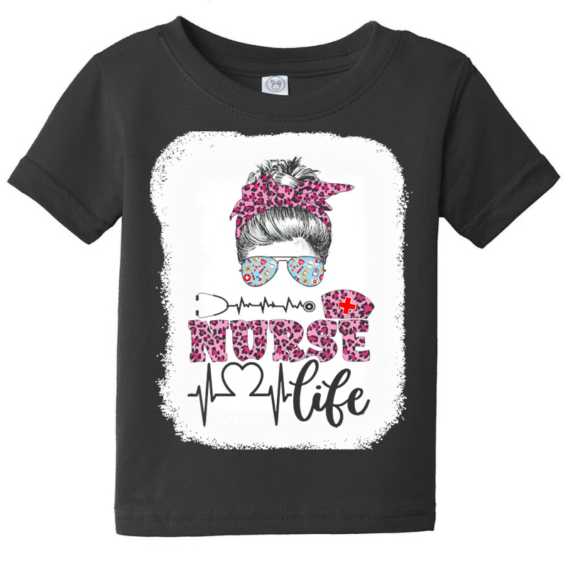 Nurse T  Shirt Nurse Life Leopard Registered Nurse, Cna, Nursing Schoo Baby Tee | Artistshot