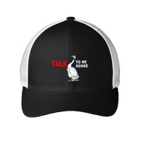 Talk To Me Goose Funny Goose Mesh Cap | Artistshot