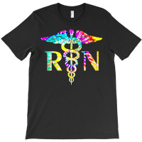 Lovely Rn Registered Nurse Tie Dye T  Shirt Lovely Rn Registered Nurse T-shirt | Artistshot