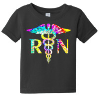 Lovely Rn Registered Nurse Tie Dye T  Shirt Lovely Rn Registered Nurse Baby Tee | Artistshot