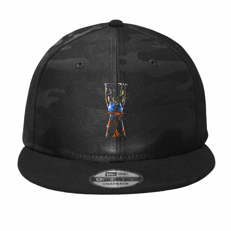 Son Goku Camo Snapback by Syemproot | Artistshot