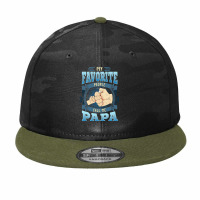 Mens My Favorite People Call Me Papa Gifts Papa Fathers Day Camo Snapback | Artistshot