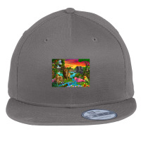 African Paradise Premium Scoop Flat Bill Snapback Cap | Artistshot