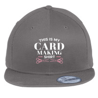 My Card Making Shirt Scrapbooking Scrapbook Scrapbooker Swap T Shirt Flat Bill Snapback Cap | Artistshot