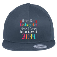 Watch Out Kindergarten Here I Come Future T Shirt Flat Bill Snapback Cap | Artistshot