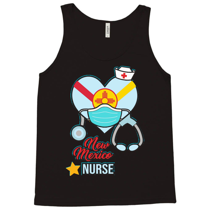 New Mexico Nurse T  Shirt New Mexico Nurse   Love R N L P N C N A Stat Tank Top | Artistshot