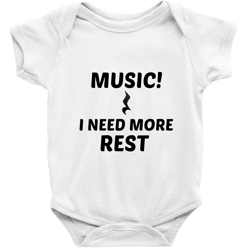 Music Rest Baby Bodysuit | Artistshot