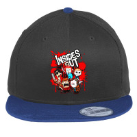 Deadly Inside Out Flat Bill Snapback Cap | Artistshot