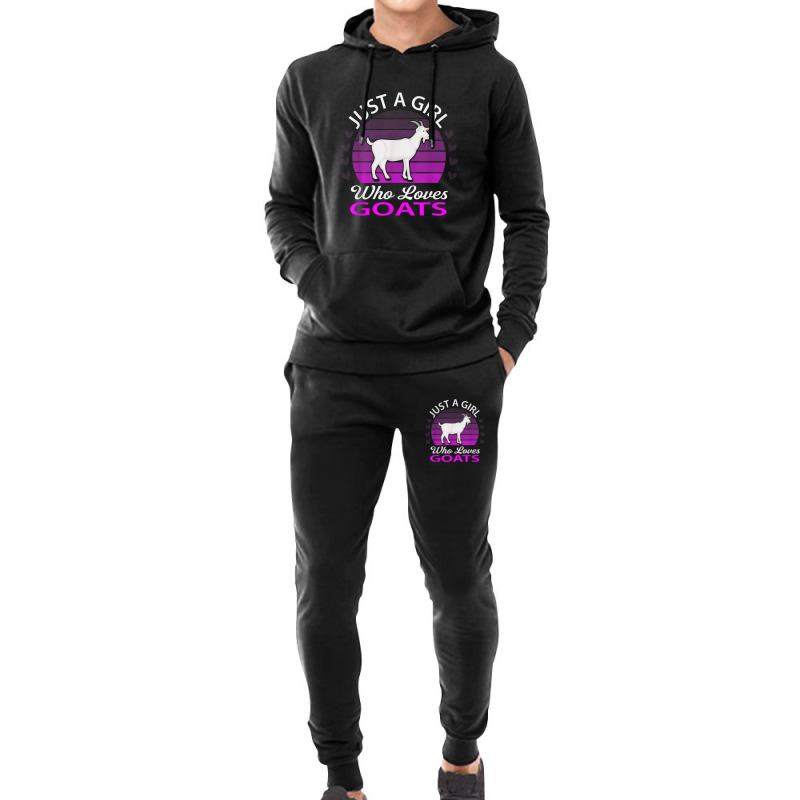 Just A Girl Who Loves Goat Farm Animal Hoodie & Jogger set by Yuh2105 | Artistshot