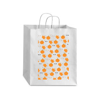 Halloween Pattern T  Shirt Halloween Pattern T  Shirt Debie Paper Bag - 10 X 5 X 13 | Artistshot