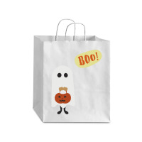 Halloween T  Shirt Boo T  Shirt Debie Paper Bag - 10 X 5 X 13 | Artistshot