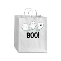 Halloween T  Shirt Boo! Ghosts! T  Shirt Debie Paper Bag - 10 X 5 X 13 | Artistshot