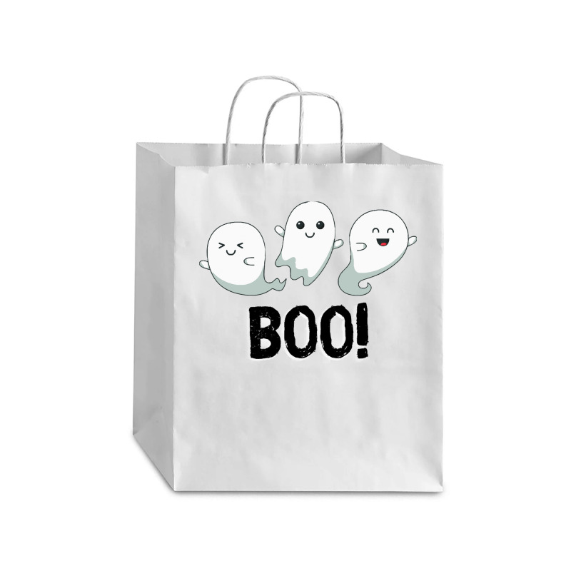 Halloween T  Shirt Boo! Ghosts! T  Shirt Debie Paper Bag - 10 X 5 X 13 | Artistshot