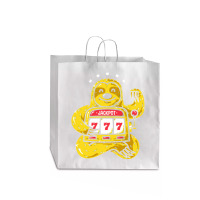 Lucky Sloth Machine Jumbo Paper Bag - 18 X 7 X 18 3/4 | Artistshot