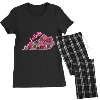 Pink Kentucky Women's Pajamas Set | Artistshot