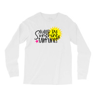 Fueled By Sunshine & Tan Lines Long Sleeve Shirts | Artistshot