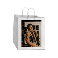 Vintage Photographic  Hiphop Character Animae Take Out Paper Bag - 14 X 10 X 15 1/2 | Artistshot