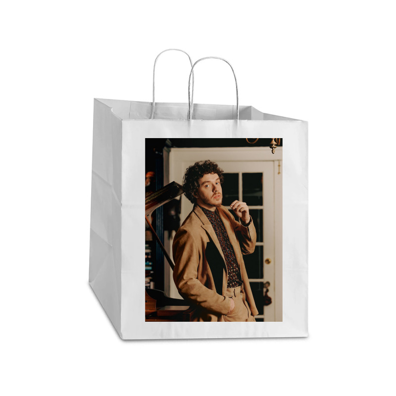 Vintage Photographic  Hiphop Character Animae Take Out Paper Bag - 14 X 10 X 15 1/2 | Artistshot