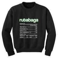 Rutabaga Nutrition Facts Funny Thanksgiving Christmas Food Youth Sweatshirt | Artistshot