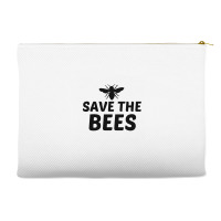 Save The Bees Accessory Pouches | Artistshot