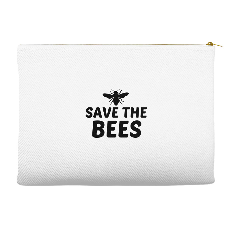 Save The Bees Accessory Pouches | Artistshot