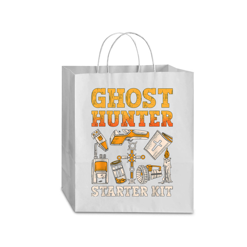 Ghost Hunter Starter Kit Paranormal Hunting Ghost Hunter T Shirt Traveler Paper Bag -13 X 6 X 15 3/4 | Artistshot