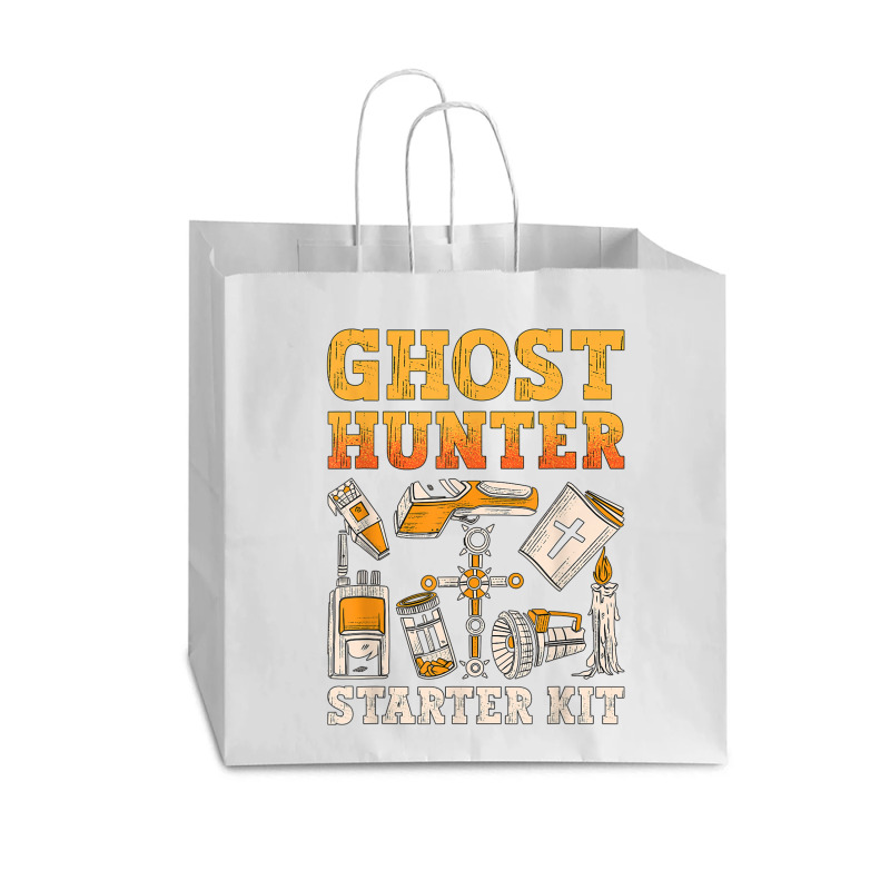 Ghost Hunter Starter Kit Paranormal Hunting Ghost Hunter T Shirt Vogue Paper Bag - 16 X 6 X 12 | Artistshot