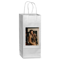 Vintage Photographic  Hiphop Character Animae Wine Paper Bag - 5 1/2 X 3 1/4 X 13 | Artistshot