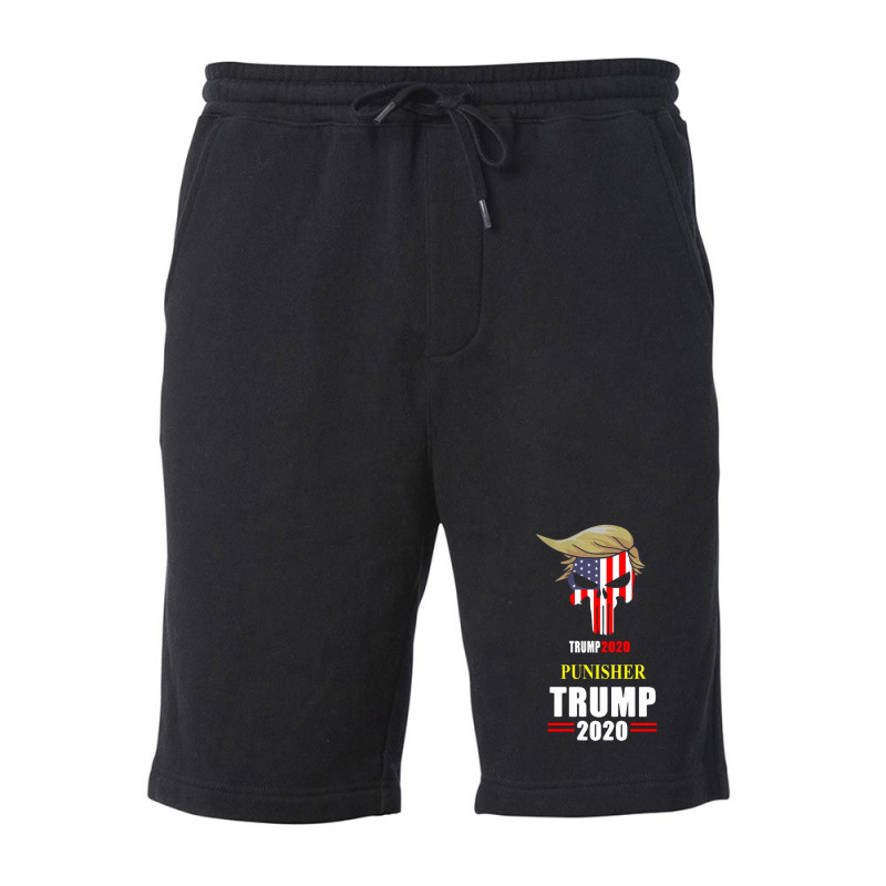 Trump 2020 Punisher Fleece Short | Artistshot