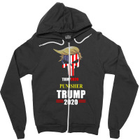 Trump 2020 Punisher Zipper Hoodie | Artistshot