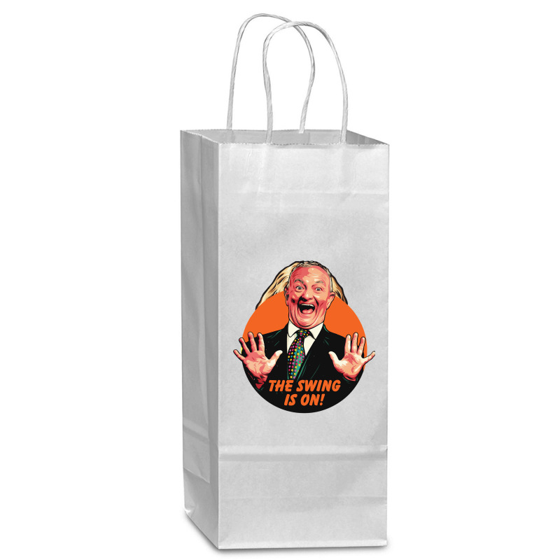 Retro  Anthony Gift Men Wine Paper Bag - 5 1/2 X 3 1/4 X 13 | Artistshot