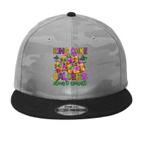 King Cake Calories Don T Count Camo Snapback | Artistshot