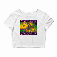 Mardi Gras Street Lights Crop Top | Artistshot