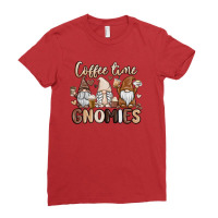 Coffee Time Gnomies Ladies Fitted T-shirt | Artistshot