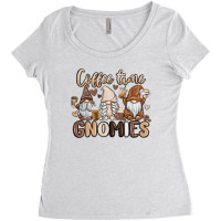 Coffee Time Gnomies Women's Triblend Scoop T-shirt | Artistshot