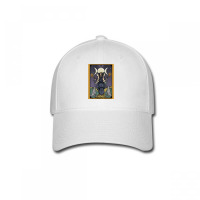 Hecate Triple Moon Goddess Witch Wheel Tarot Card Back Print T Shirt Baseball Cap | Artistshot