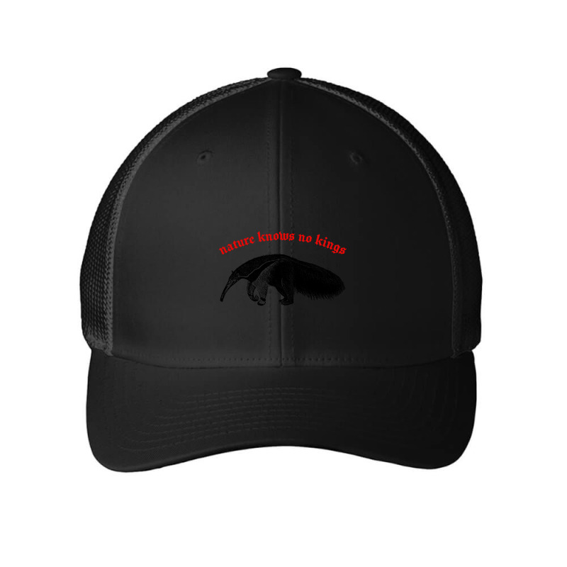 Nature Knows No Kings Nihilist Anteater Design Mesh cap by qulonuhun | Artistshot