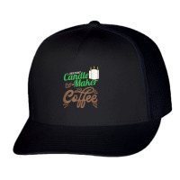 Wick Wax Instant Candle Maker Just Add Coffee Candles Gift T Shirt Trucker Cap | Artistshot